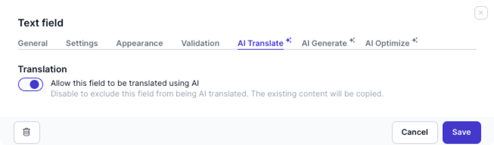 Text AI Translate