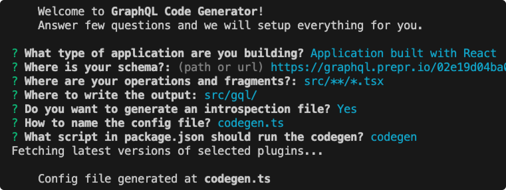 codegen wizard