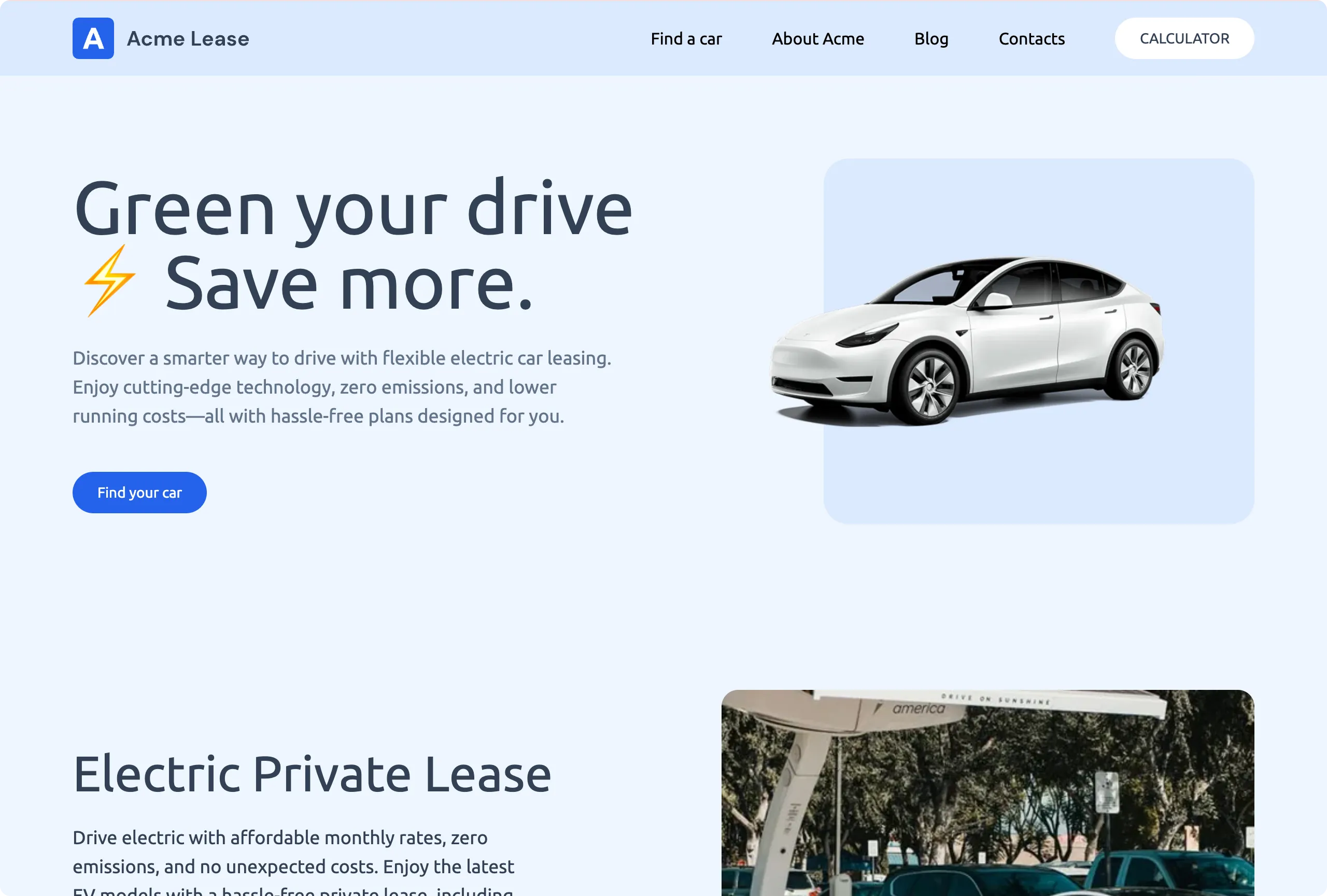 Personalized home page