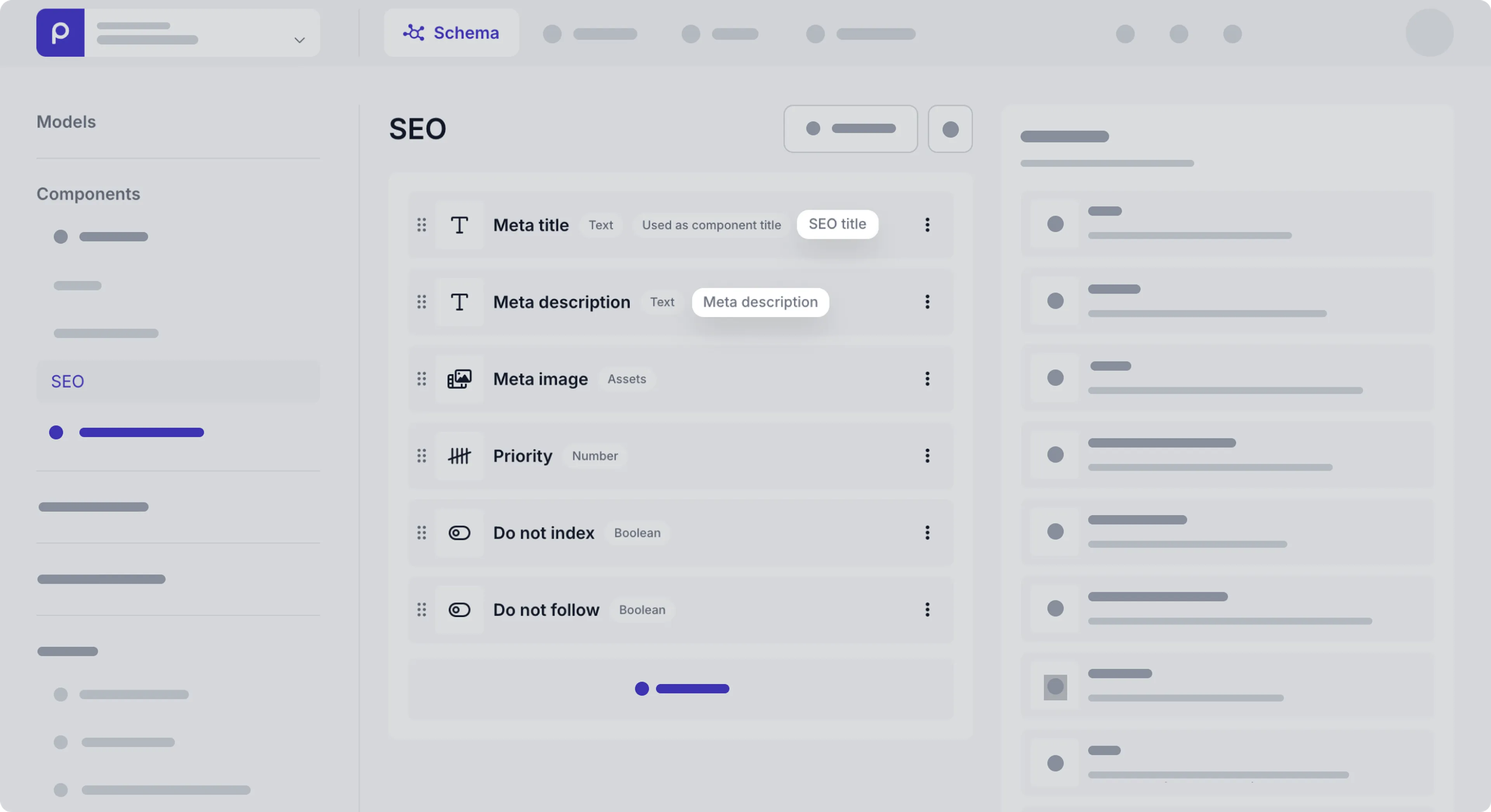 Example SEO component with SEO title and meta description
