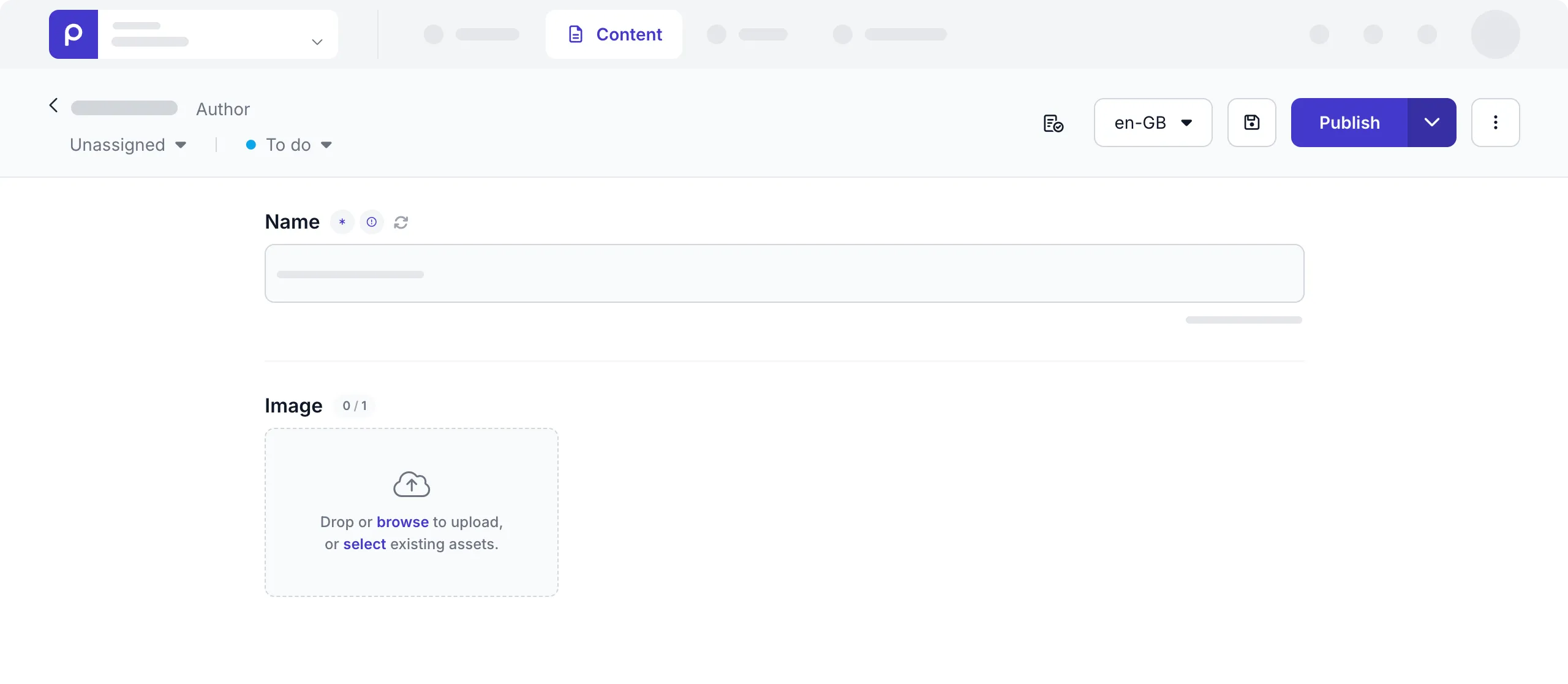 content item created
