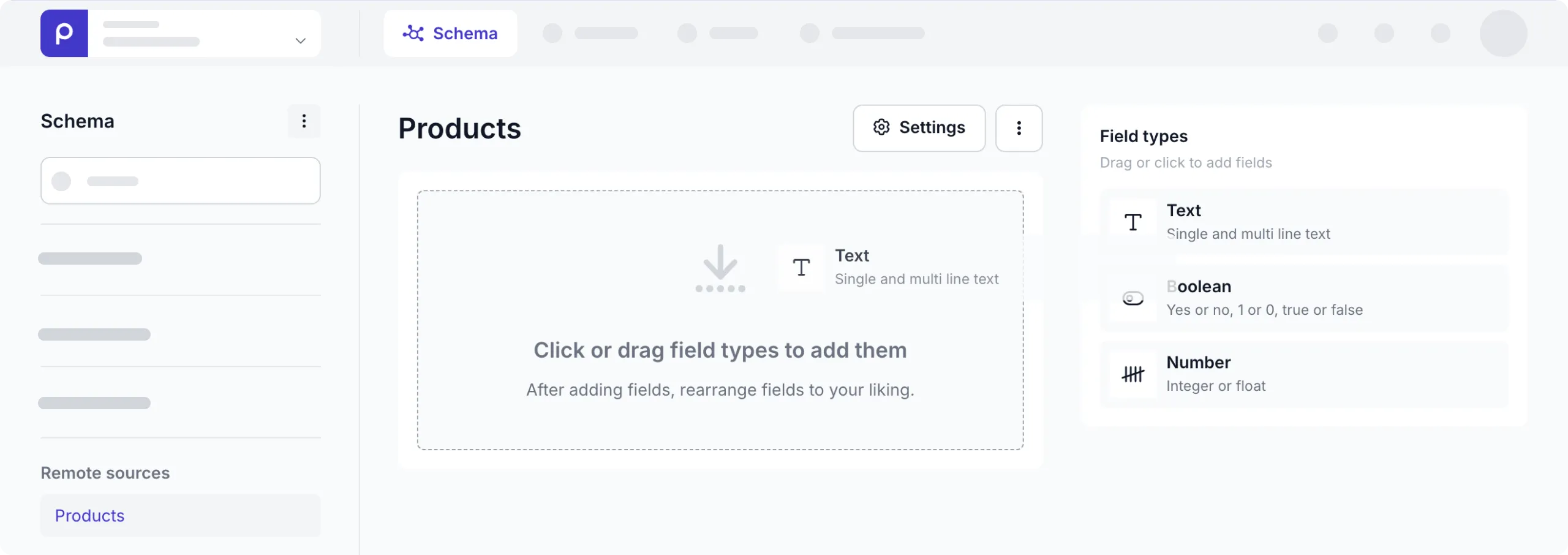 Select a field