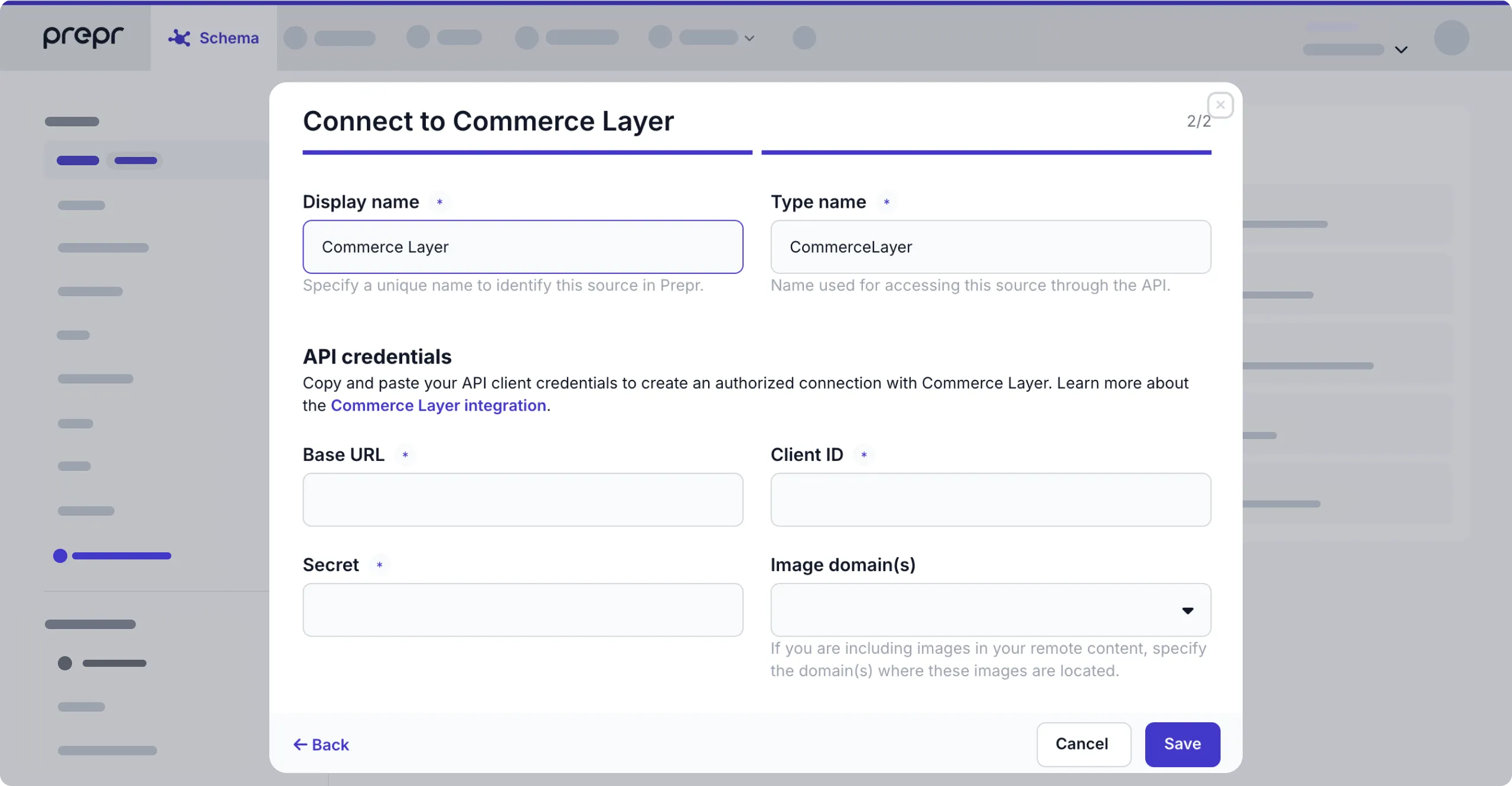 How to integrate Commerce Layer with Prepr – Prepr docs