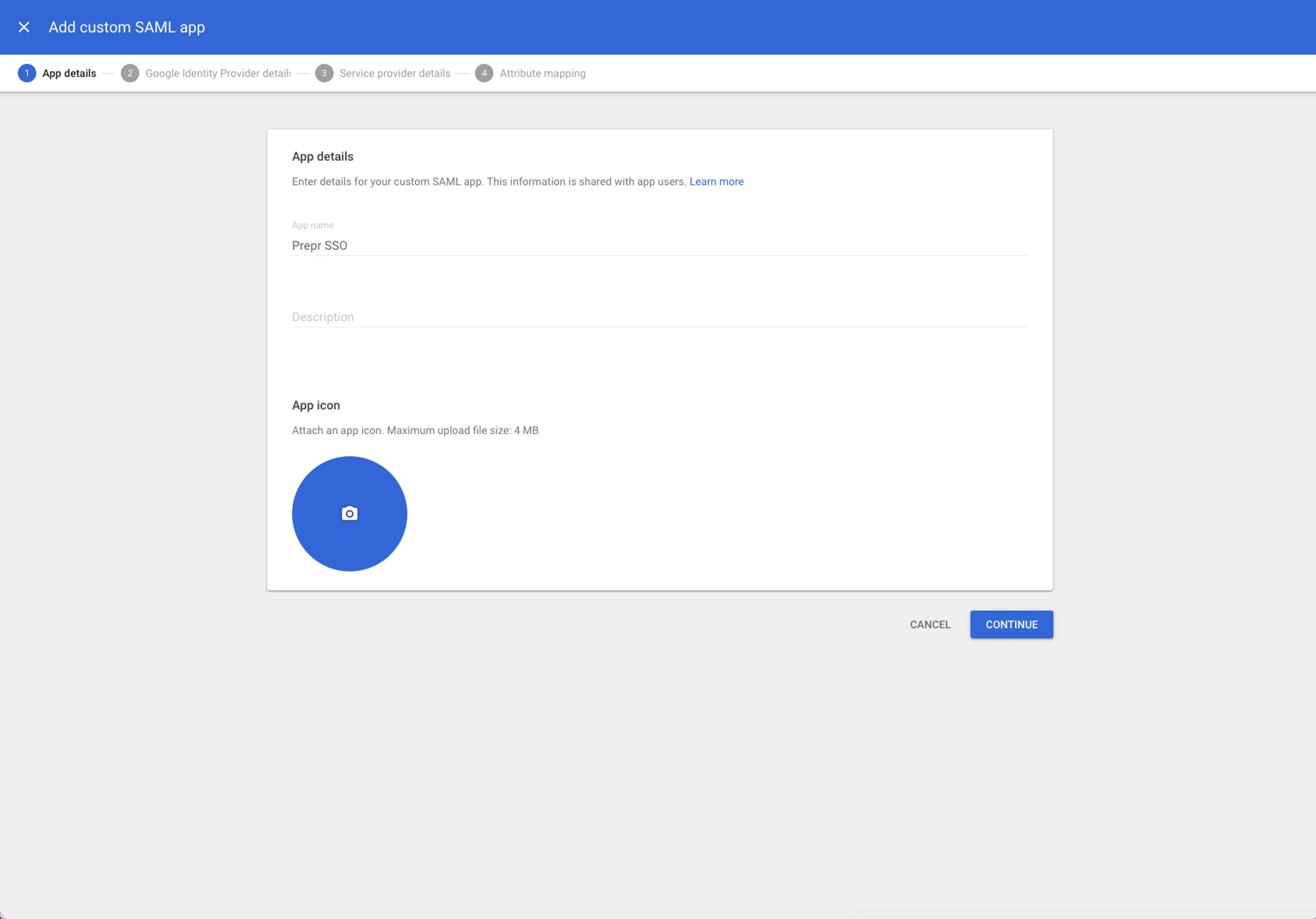 Google Workspace new app