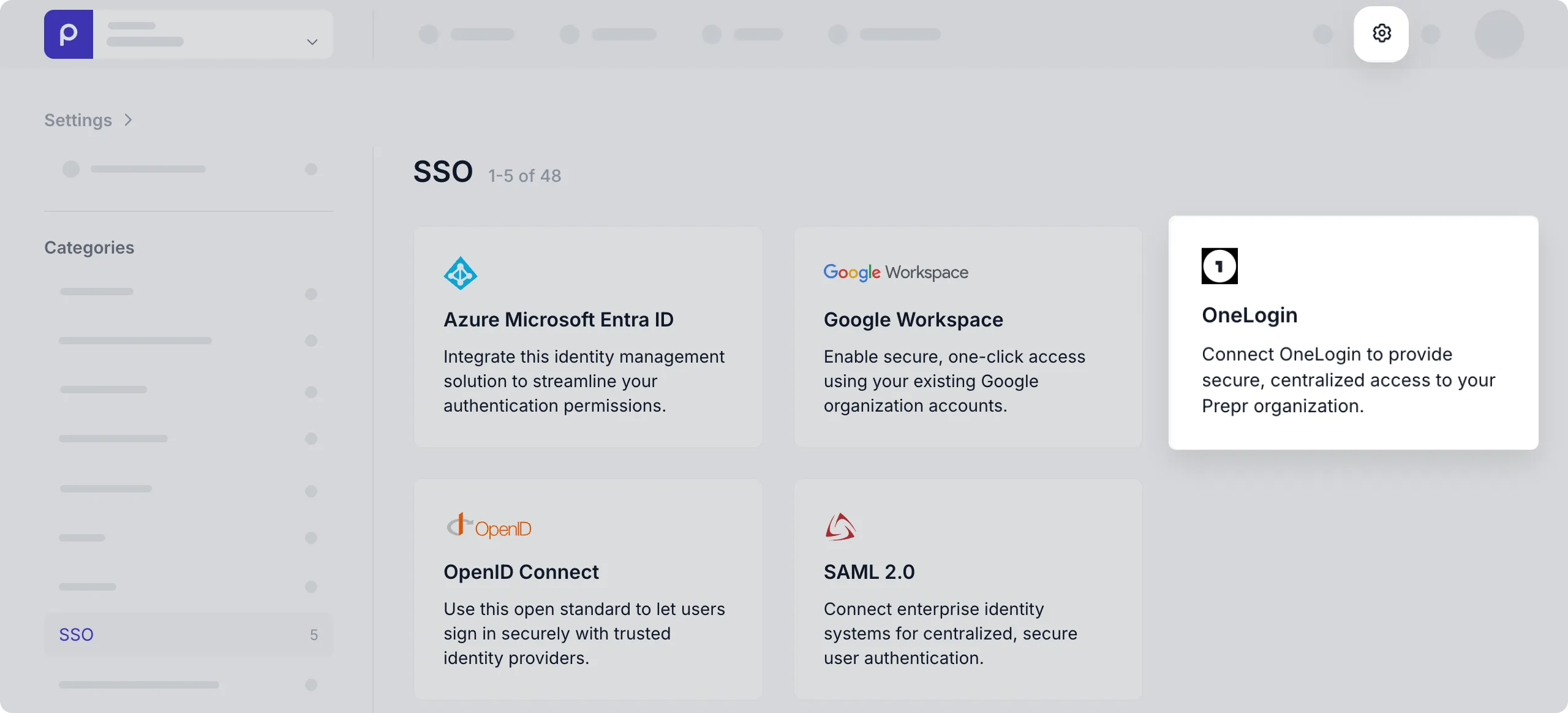OneLogin SSO integration