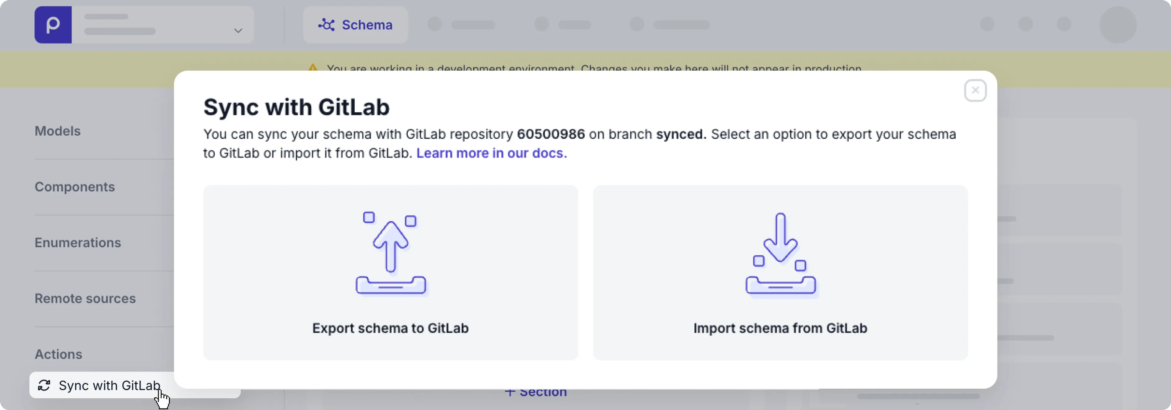 Enable GitLab