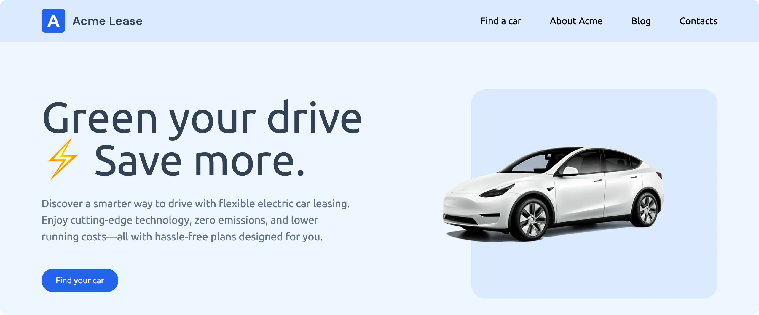 Personalized home page