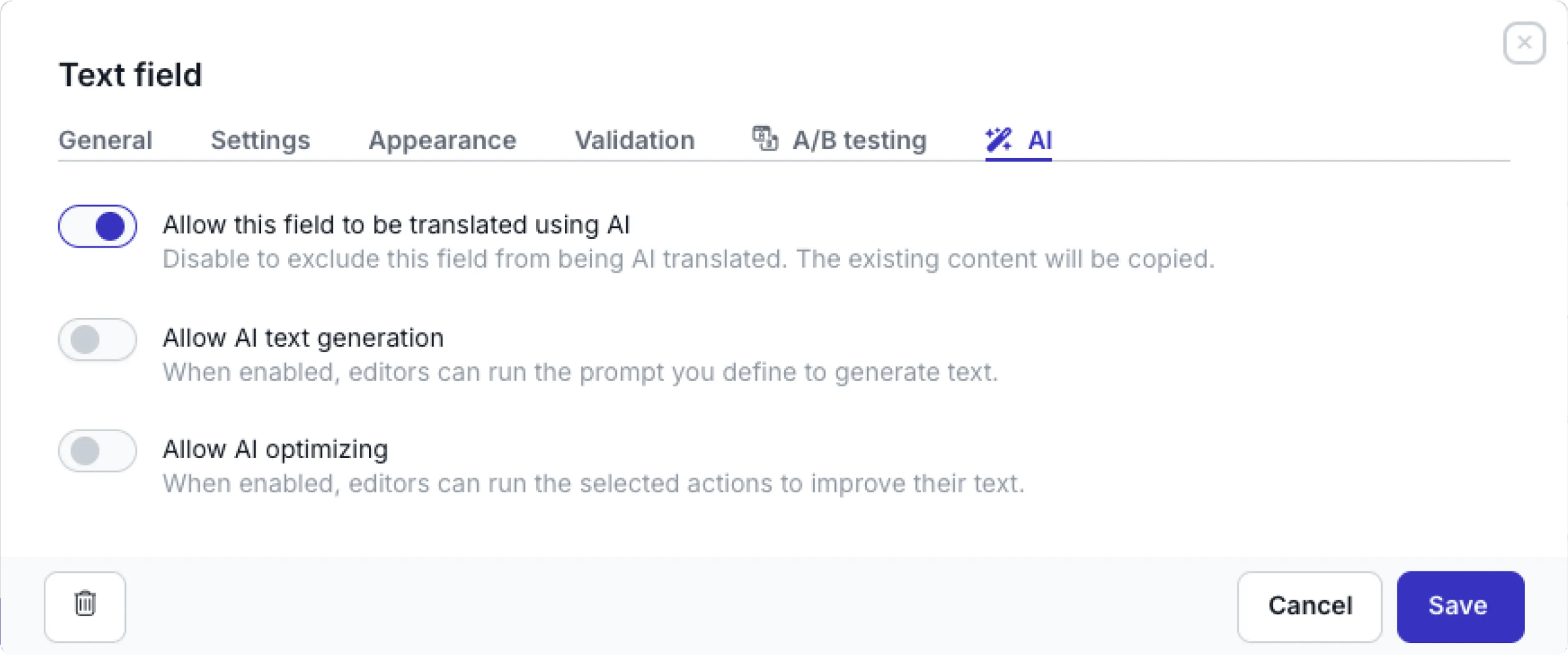 Text AI Translate
