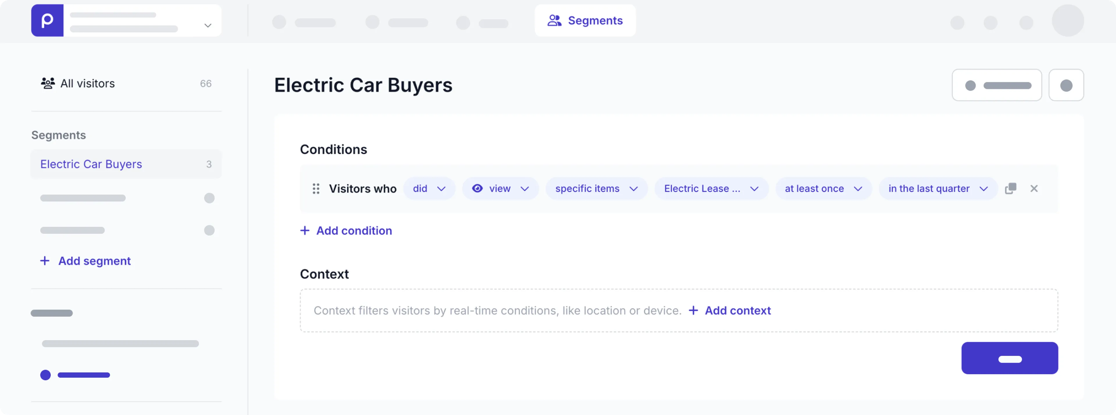 electric car buyers segment