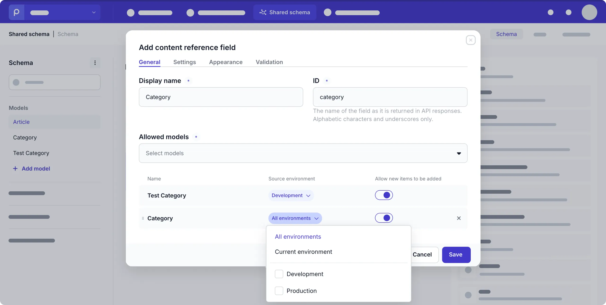 content reference example