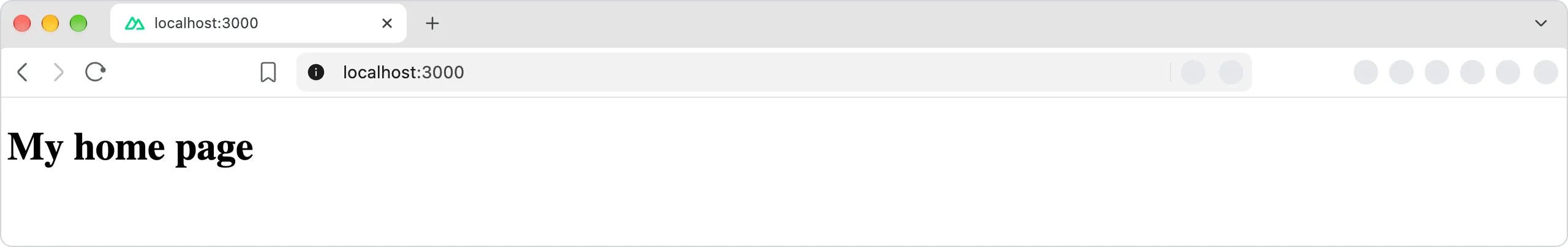 Empty Nuxt site