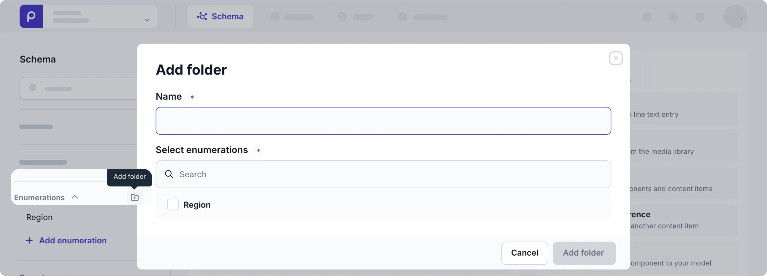 enumerations folder