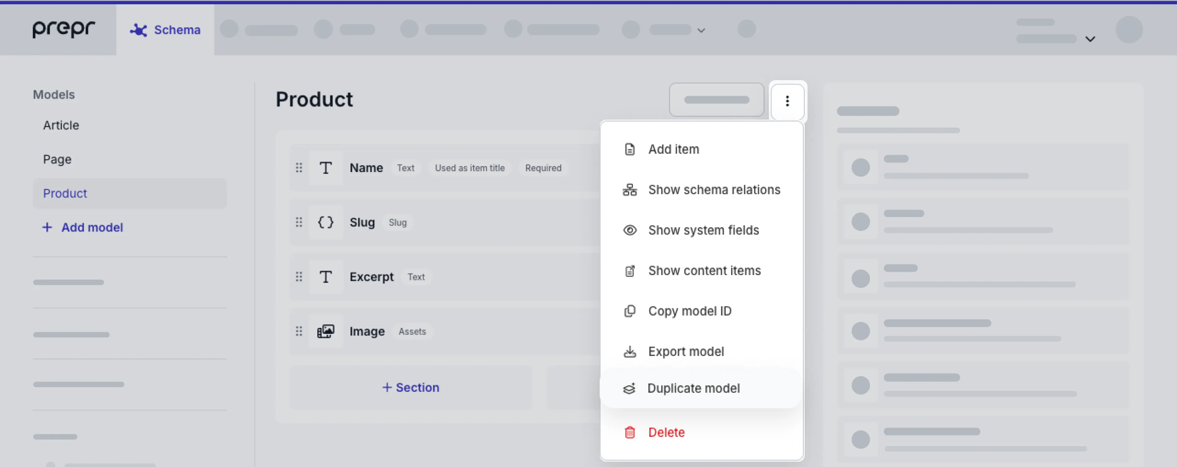 duplicate a model