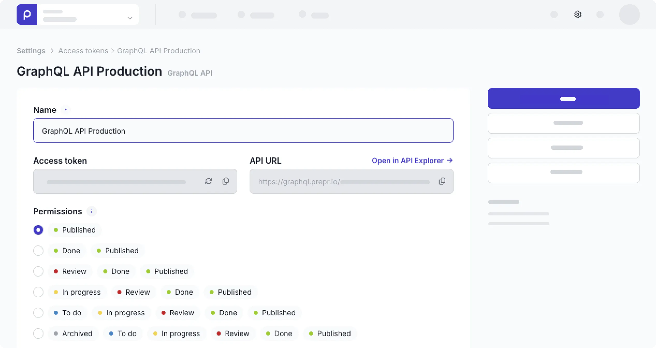 access token